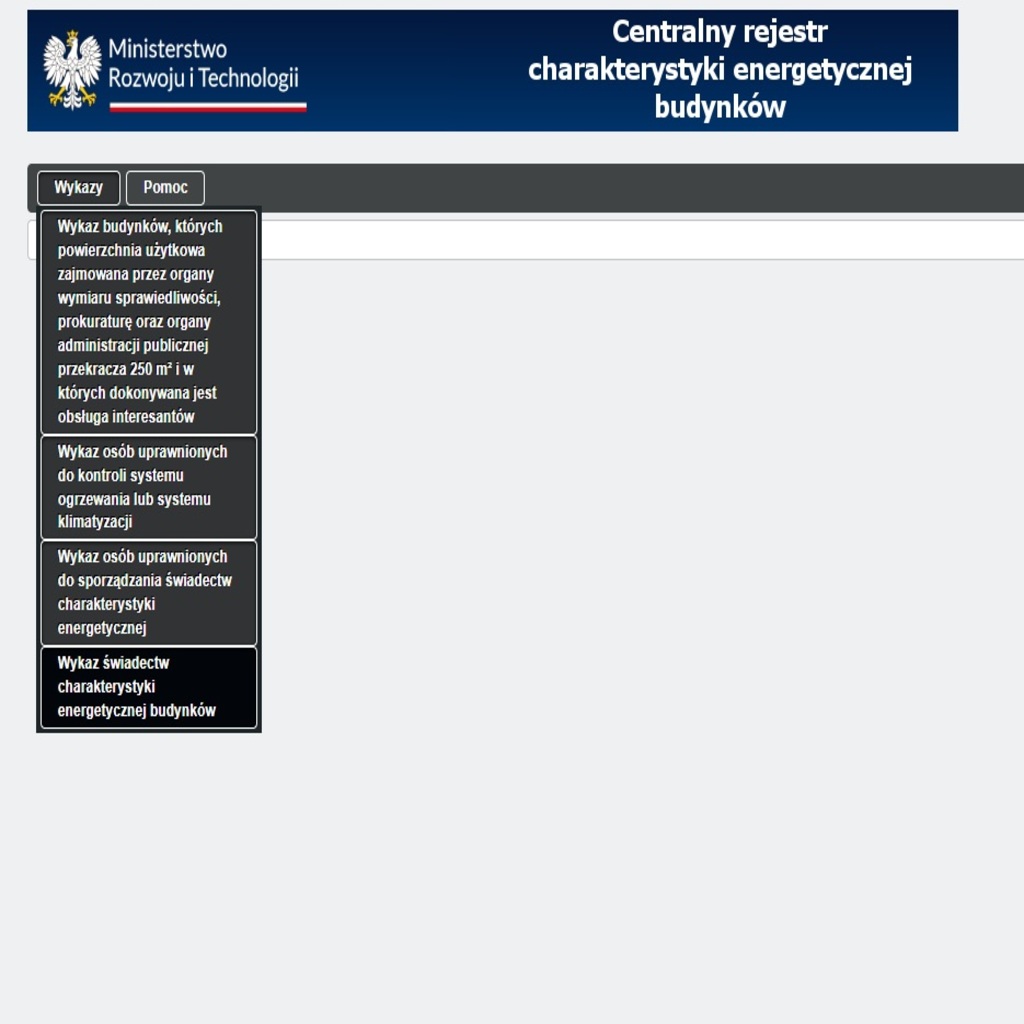 Centralny rejestr charakterystyki energetycznej budynków – Jak sprawdzić świadectwo i uzyskać wpis do wykazu?
